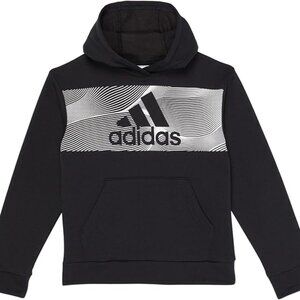 NEW adidas Boy's Cotton Event21 Hooded Pullover 2T